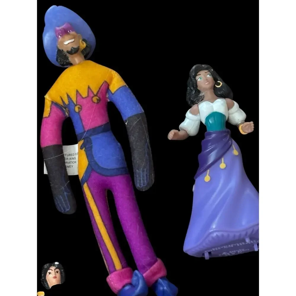 Vintage Disney Aladdin Pocahontas Hunchback Figures Toys Cake Toppers 11 Pieces